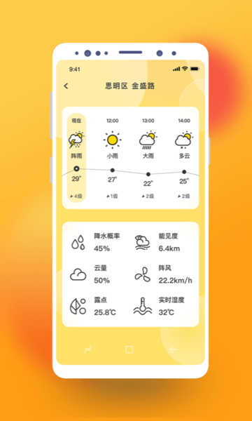极简桌面天气v1.0.0 安卓版
