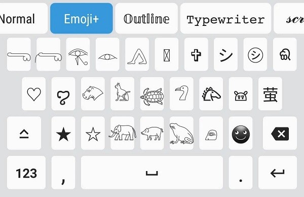 Fonts Emoji Keyboard键盘软件v4.4.3.17128 安卓版