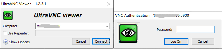 UltraVNC viewer