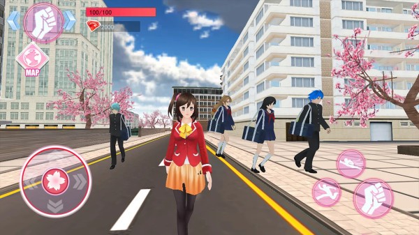 樱花高校女子高中生模拟器(Sakura High School Heroine Story)v1.5 安卓版
