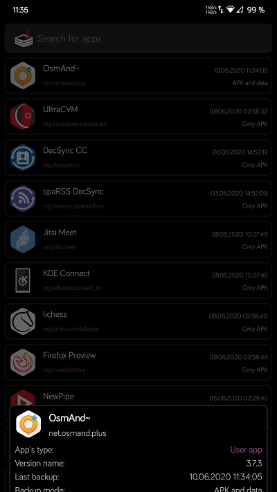 OAndBackupX钛备份安卓11可用版v7.0.0 安卓最新版