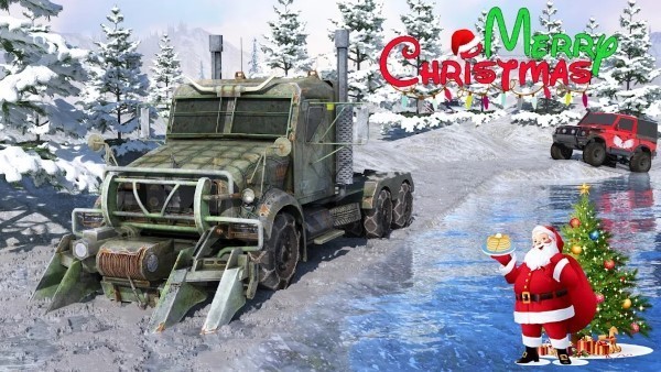 圣诞雪地卡车模拟器Christmas Snow Truck Simulatorv0.3 安卓版