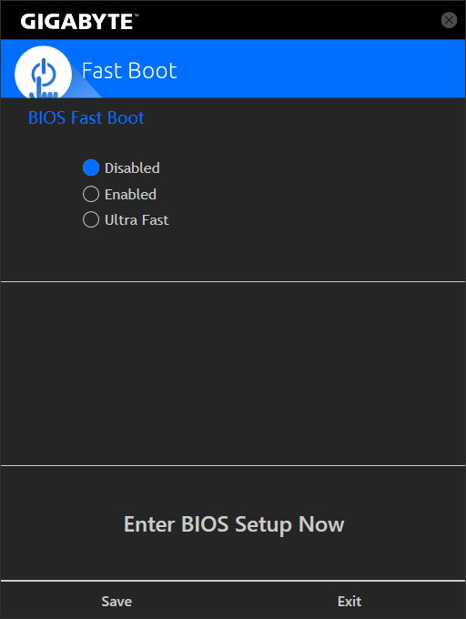Gigabyte Fast Boot(技嘉快速启动)vB21.1214.1 官方版