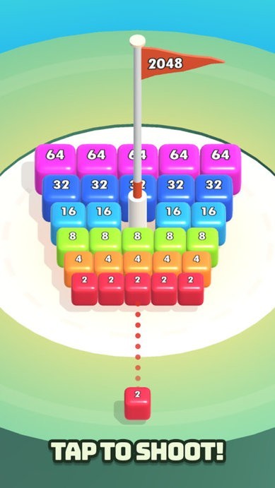 2048旋转方块游戏
