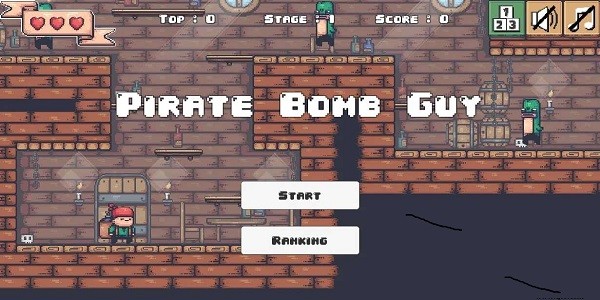 海盗炸弹人(Pirate Bomb Guy)v1.23 安卓版