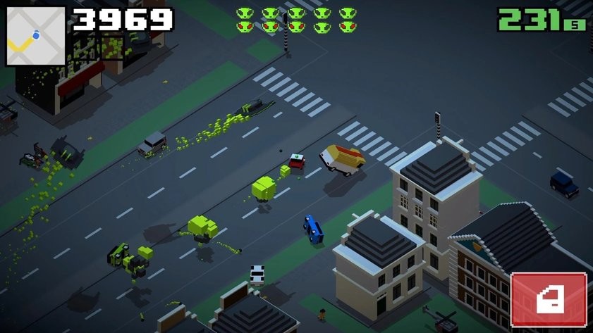 像素公路狂飙2(Smashy Road Wanted 2)v1.41 安卓版