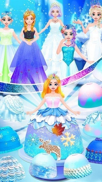 冰霜公主蛋糕最新版(frozen princess cake)v1.1 安卓版