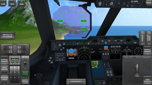 涡轮螺旋桨飞行模拟器3D(Turboprop Flight Simulator)v1.28 安卓版
