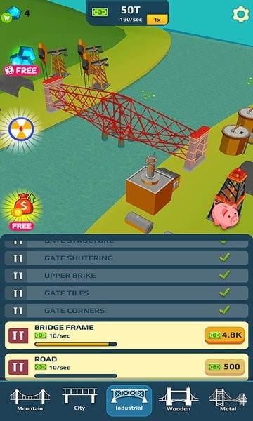 空闲桥设计(Idle Bridge)v1.0 安卓版