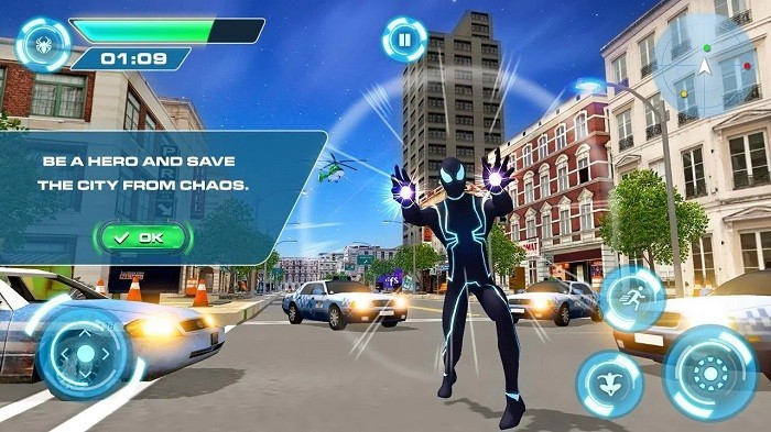 毒液超人模拟器游戏(Super Hero Fighting Incredible Crime Battle)v2.0.1 安卓版