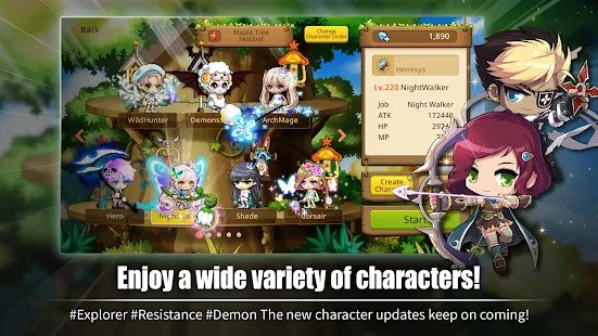 冒险岛m国际版(maplestory m)v1.7700.3148 安卓版
