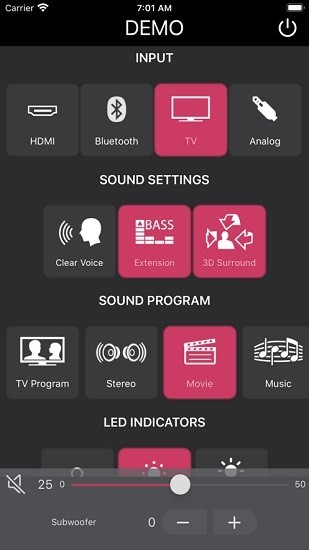SoundBarRemote(雅马哈投音机)v1.20 安卓版