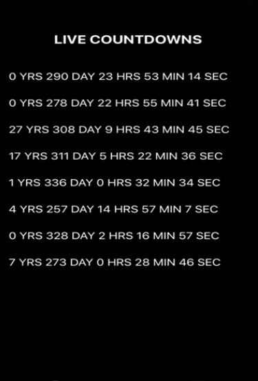 倒忌时官方版(Countdown App)v11 安卓版