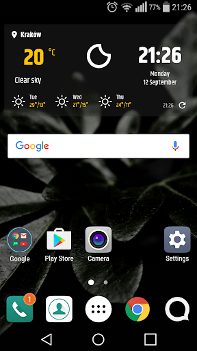天气时钟小部件免费版(Weather)v0.9.104 安卓版