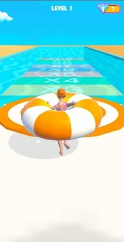 游泳圈女孩(hot wings runner)v0.1.1 安卓版