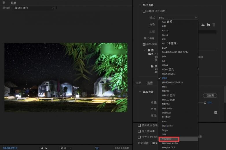 视频渲染输出加速插件Voukoderv11.0 绿色版