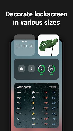 锁屏天气app(Lockscreen Weather)v1.0.40.2 安卓版