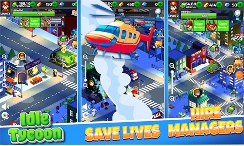 消防救援空闲大亨(Idle Fire Rescue)v3 安卓版
