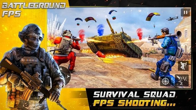 堡垒大逃杀正版(Fort Battle Royale Night Fire)v1 安卓版