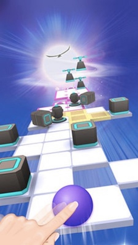 天空的滚动球球v1.01 安卓版