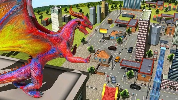 进化龙超级巨龙摧毁城市v1.0 安卓版