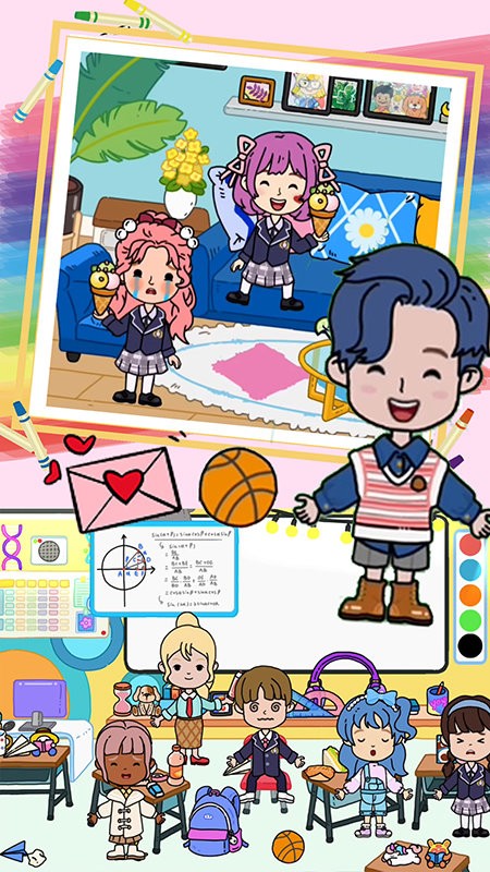 迷你小镇学校最新版v1.3 安卓版