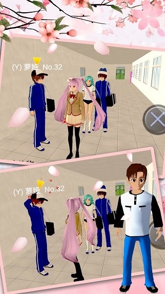 樱花学校时尚女生中文版